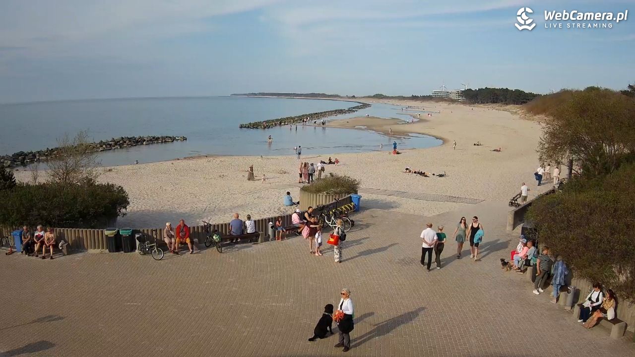 DARŁOWO - widok na plażę wschodnią - 03 maj 2026, 17:41