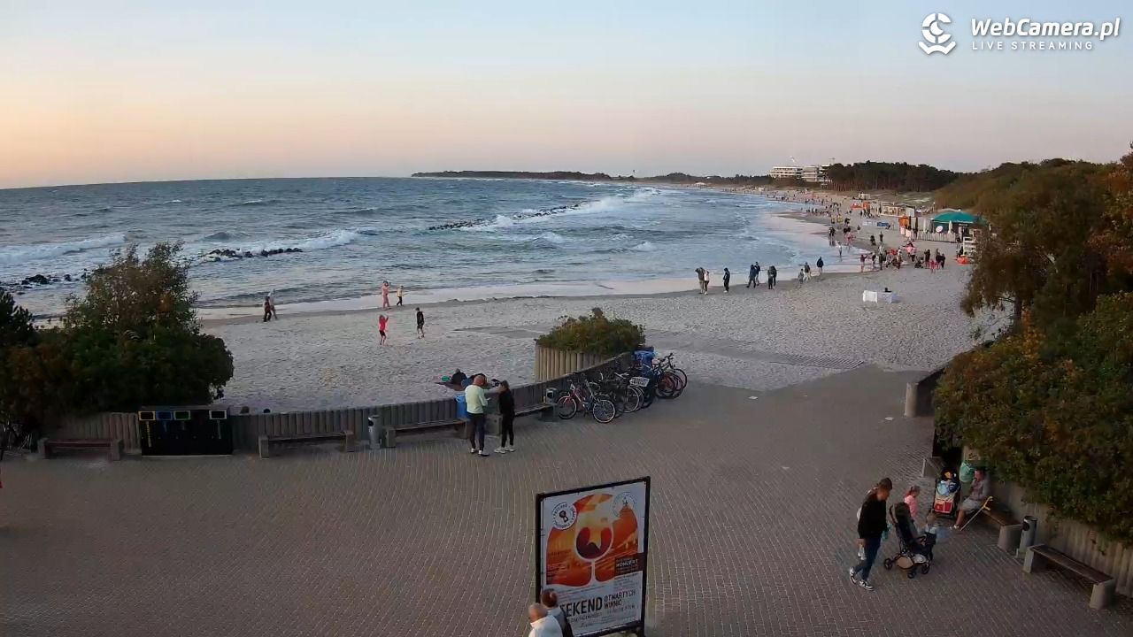 DARŁOWO - widok na plażę wschodnią - 11 sierpień 2026, 20:31
