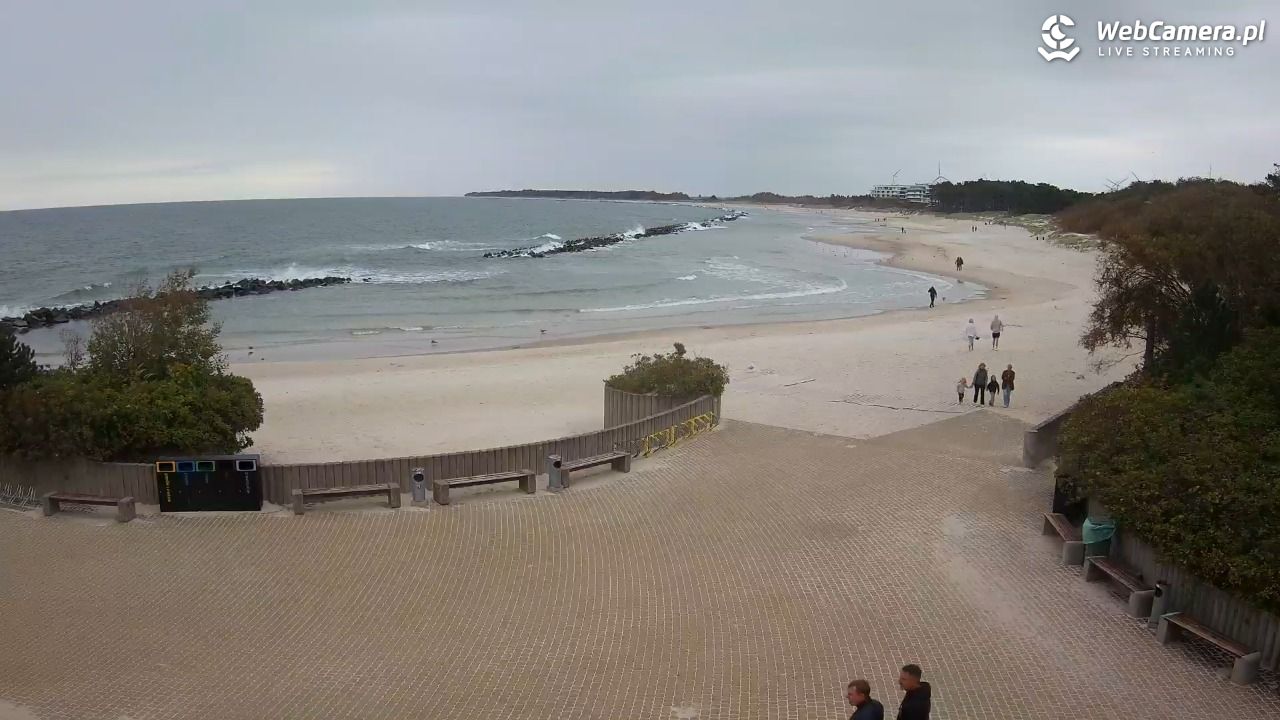 DARŁOWO - widok na plażę wschodnią - 26 wresień 2026, 15:53