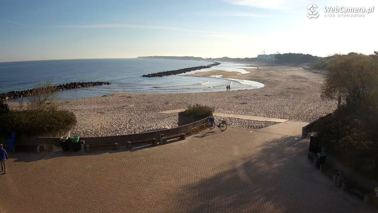 DARŁOWO - widok na plażę wschodnią - 05 maj 2026, 07:00