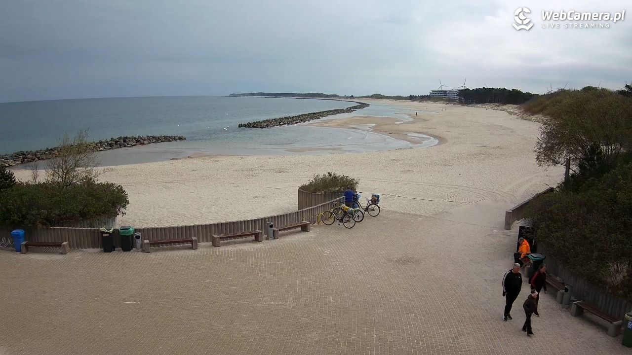 DARŁOWO - widok na plażę wschodnią - 04 maj 2026, 09:28