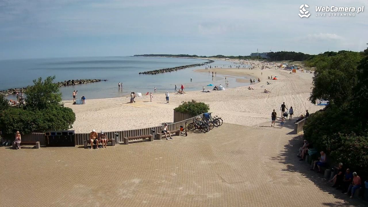 DARŁOWO - widok na plażę wschodnią - 19 czerwiec 2026, 10:18