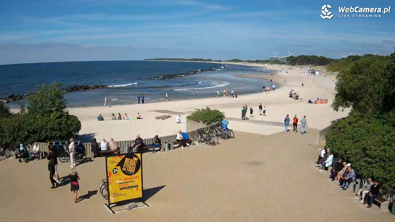 DARŁOWO - widok na plażę wschodnią - 17 czerwiec 2026, 15:47