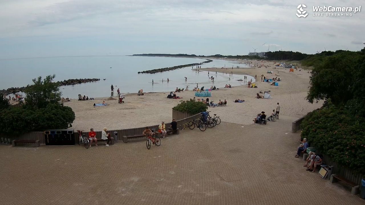 DARŁOWO - widok na plażę wschodnią - 19 czerwiec 2026, 13:39