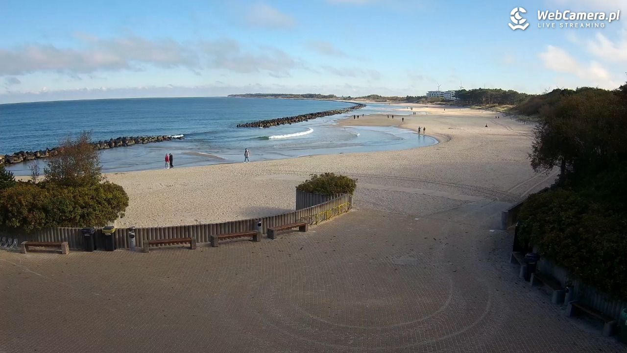 DARŁOWO - widok na plażę wschodnią - 29 wresień 2025, 10:14