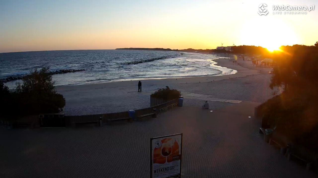 DARŁOWO - widok na plażę wschodnią - 12 sierpień 2026, 05:43
