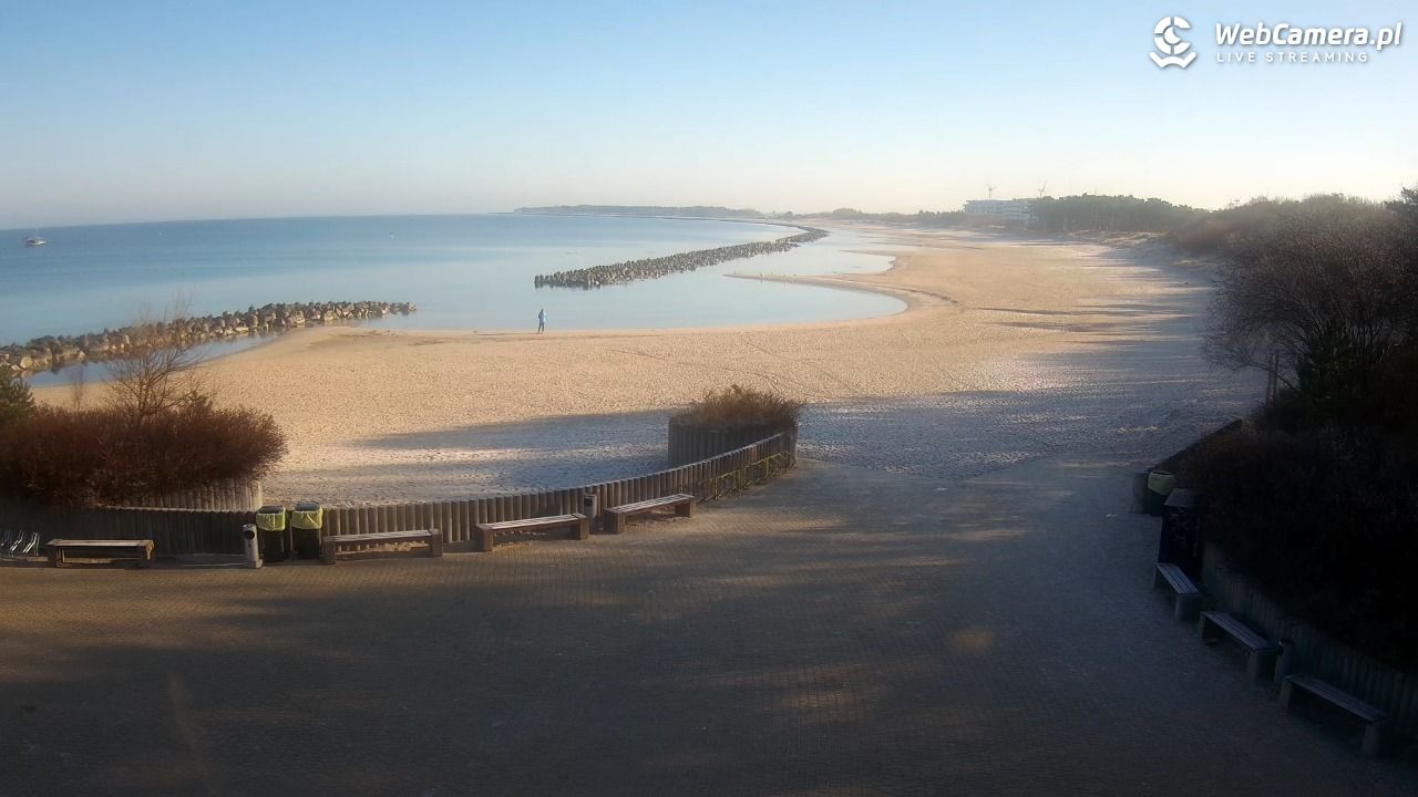 DARŁOWO - widok na plażę wschodnią - 18 marzec 2026, 08:19