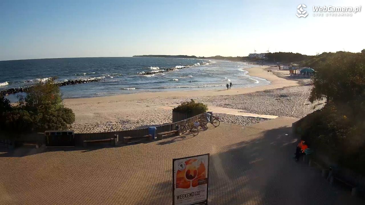 DARŁOWO - widok na plażę wschodnią - 12 sierpień 2026, 07:19