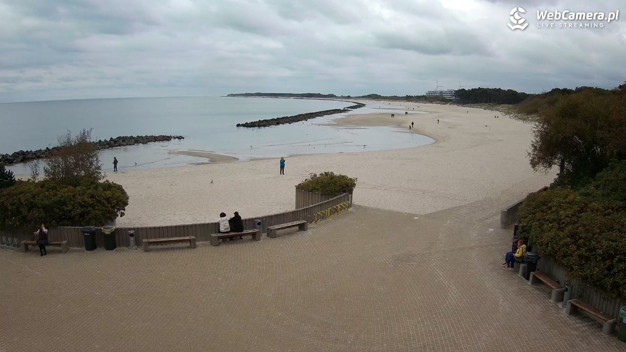 DARŁOWO - widok na plażę wschodnią - 30 wresień 2025, 12:21