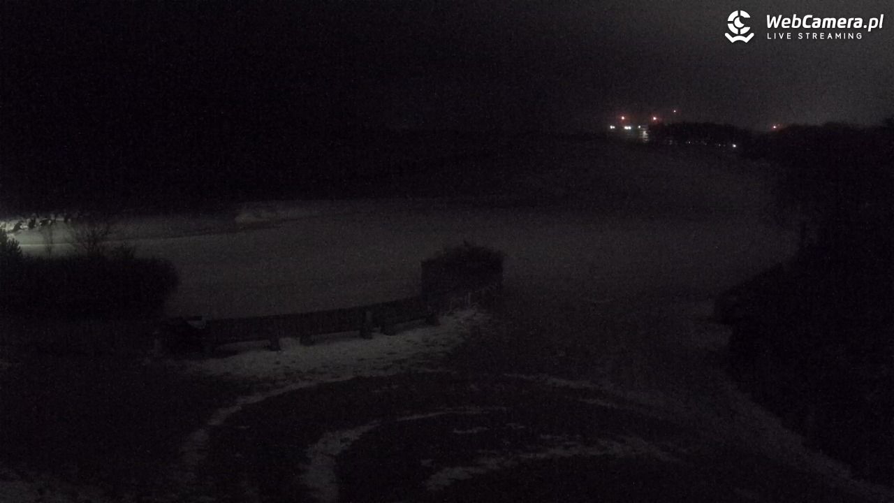 DARŁOWO - widok na plażę wschodnią - 17 styczeń 2026, 21:07