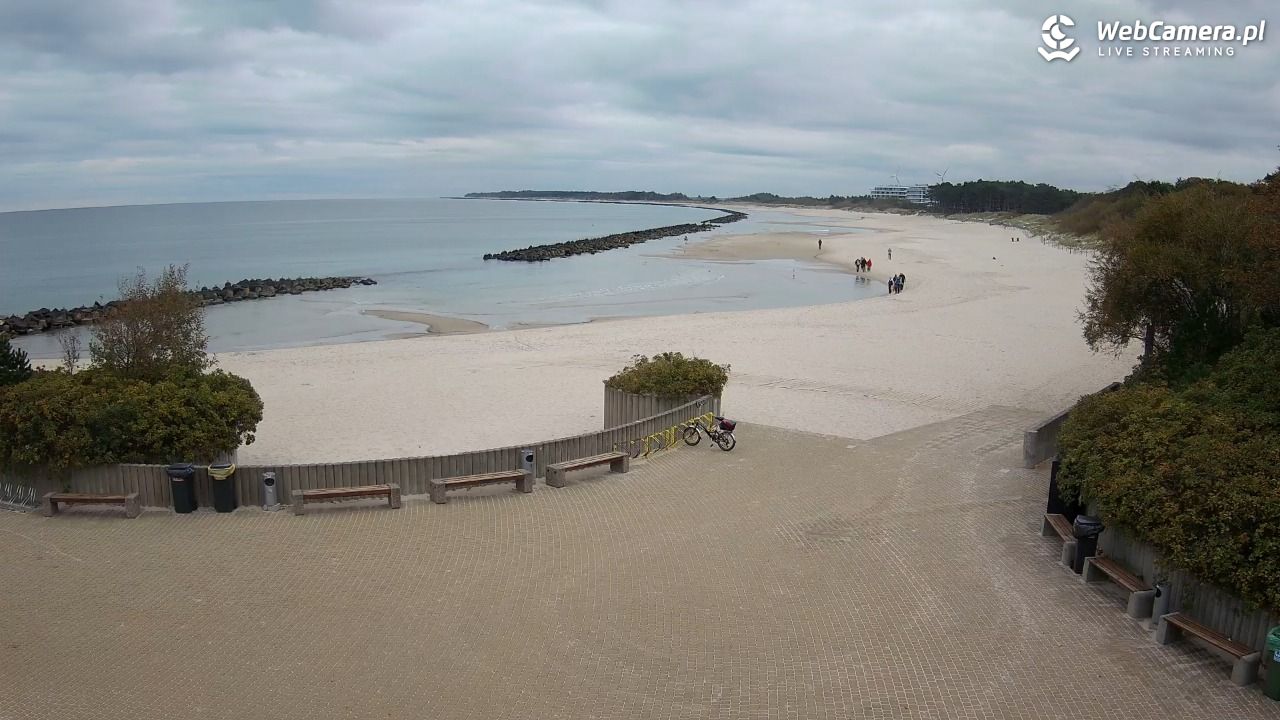 DARŁOWO - widok na plażę wschodnią - 30 wresień 2025, 09:33