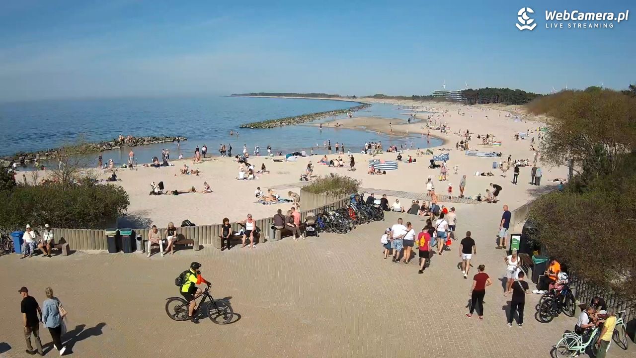 DARŁOWO - widok na plażę wschodnią - 03 maj 2026, 15:39