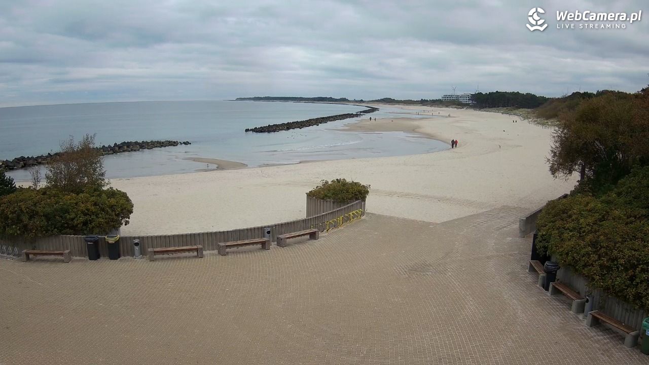 DARŁOWO - widok na plażę wschodnią - 30 wresień 2025, 09:42