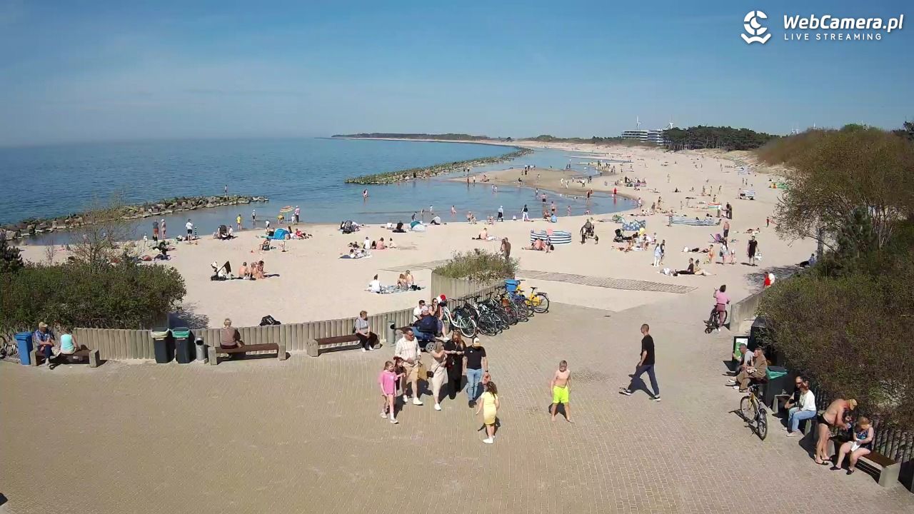 DARŁOWO - widok na plażę wschodnią - 03 maj 2026, 15:12