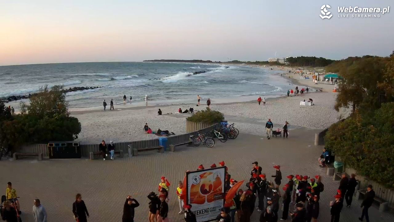 DARŁOWO - widok na plażę wschodnią - 11 sierpień 2026, 20:43