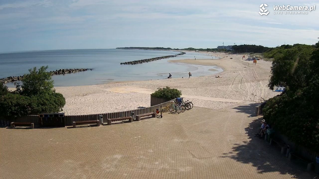 DARŁOWO - widok na plażę wschodnią - 19 czerwiec 2026, 09:23