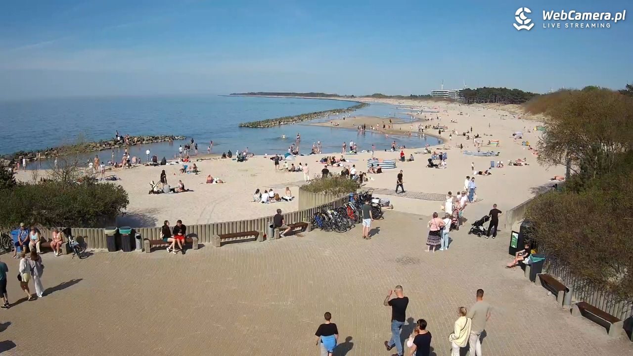 DARŁOWO - widok na plażę wschodnią - 03 maj 2026, 15:59