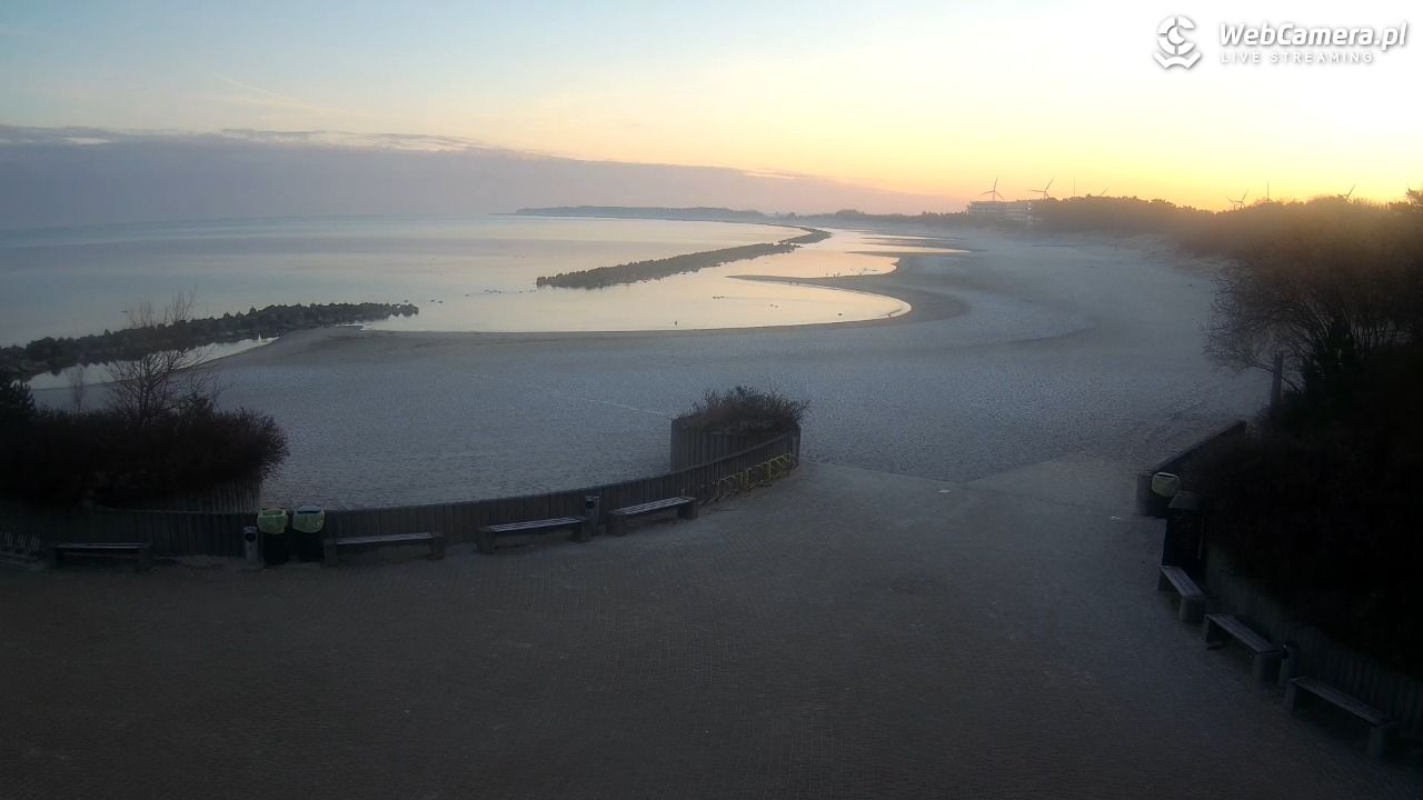 DARŁOWO - widok na plażę wschodnią - 19 marzec 2026, 06:06