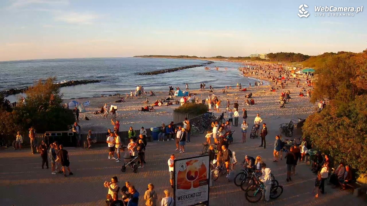 DARŁOWO - widok na plażę wschodnią - 12 sierpień 2026, 20:00
