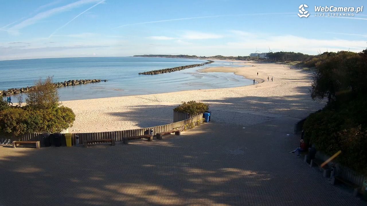 DARŁOWO - widok na plażę wschodnią - 28 wresień 2025, 09:57