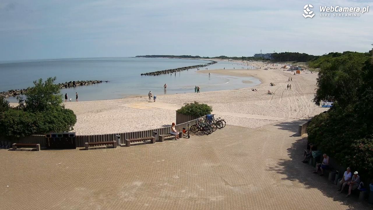 DARŁOWO - widok na plażę wschodnią - 19 czerwiec 2026, 09:52