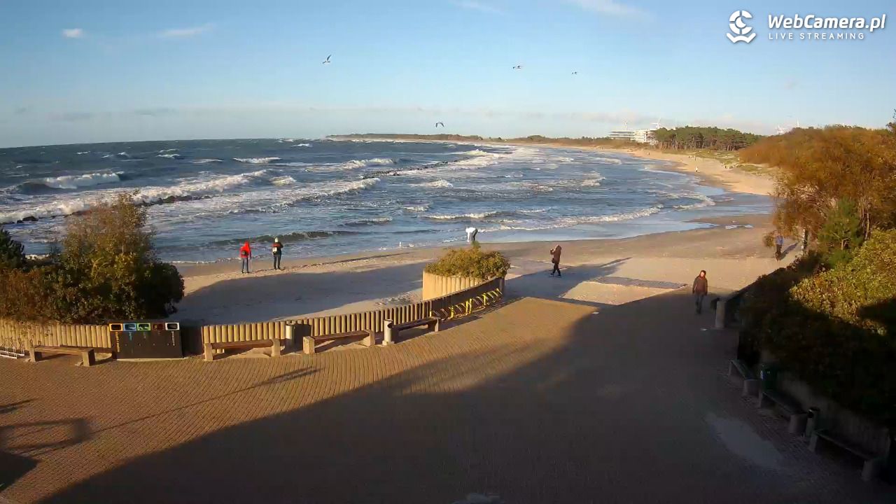 DARŁOWO - widok na plażę wschodnią - 21 wresień 2026, 17:43