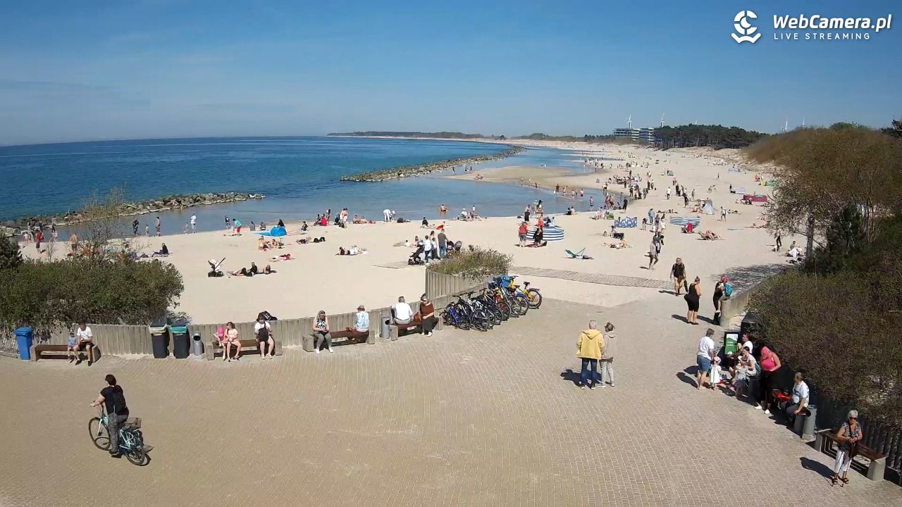 DARŁOWO - widok na plażę wschodnią - 03 maj 2026, 14:16