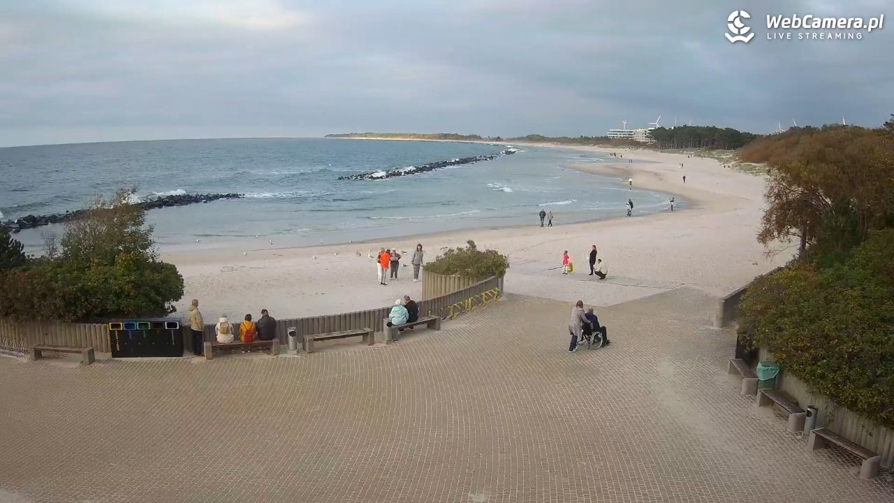 DARŁOWO - widok na plażę wschodnią - 26 wresień 2026, 17:29