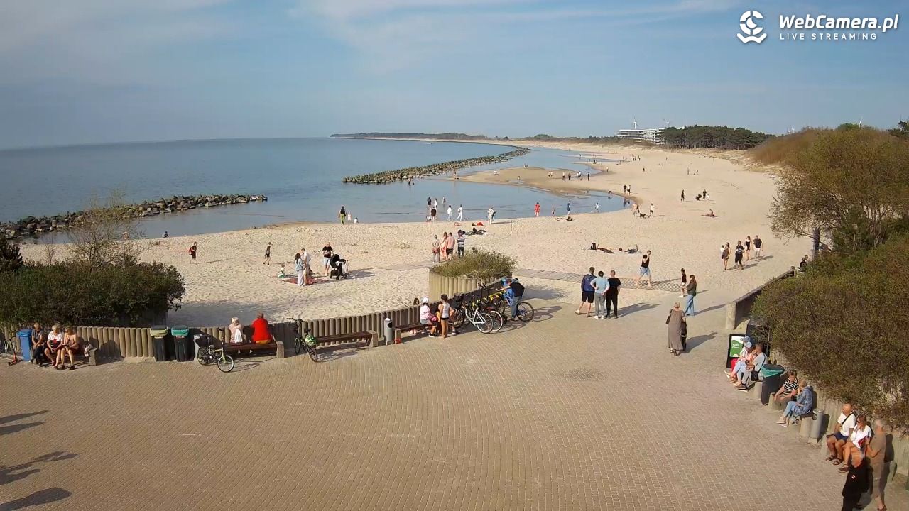 DARŁOWO - widok na plażę wschodnią - 03 maj 2026, 17:31