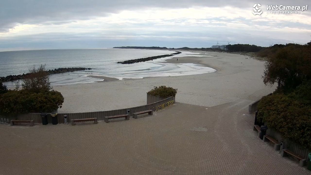 DARŁOWO - widok na plażę wschodnią - 30 wresień 2025, 07:13