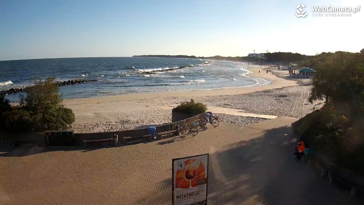 DARŁOWO - widok na plażę wschodnią - 12 sierpień 2026, 07:21