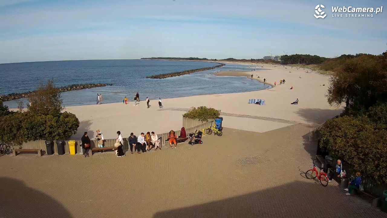 DARŁOWO - widok na plażę wschodnią - 27 wresień 2025, 15:13
