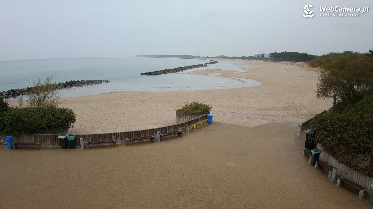 DARŁOWO - widok na plażę wschodnią - 05 maj 2026, 15:04