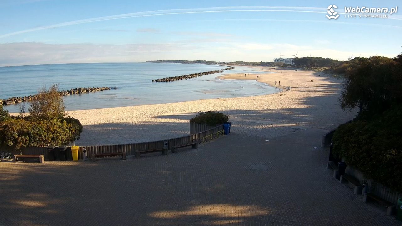DARŁOWO - widok na plażę wschodnią - 28 wresień 2025, 09:24