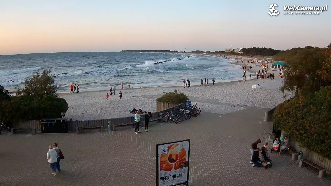 DARŁOWO - widok na plażę wschodnią - 11 sierpień 2026, 20:31
