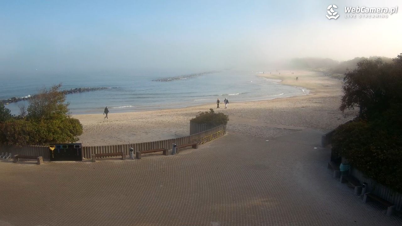 DARŁOWO - widok na plażę wschodnią - 27 wresień 2026, 09:30