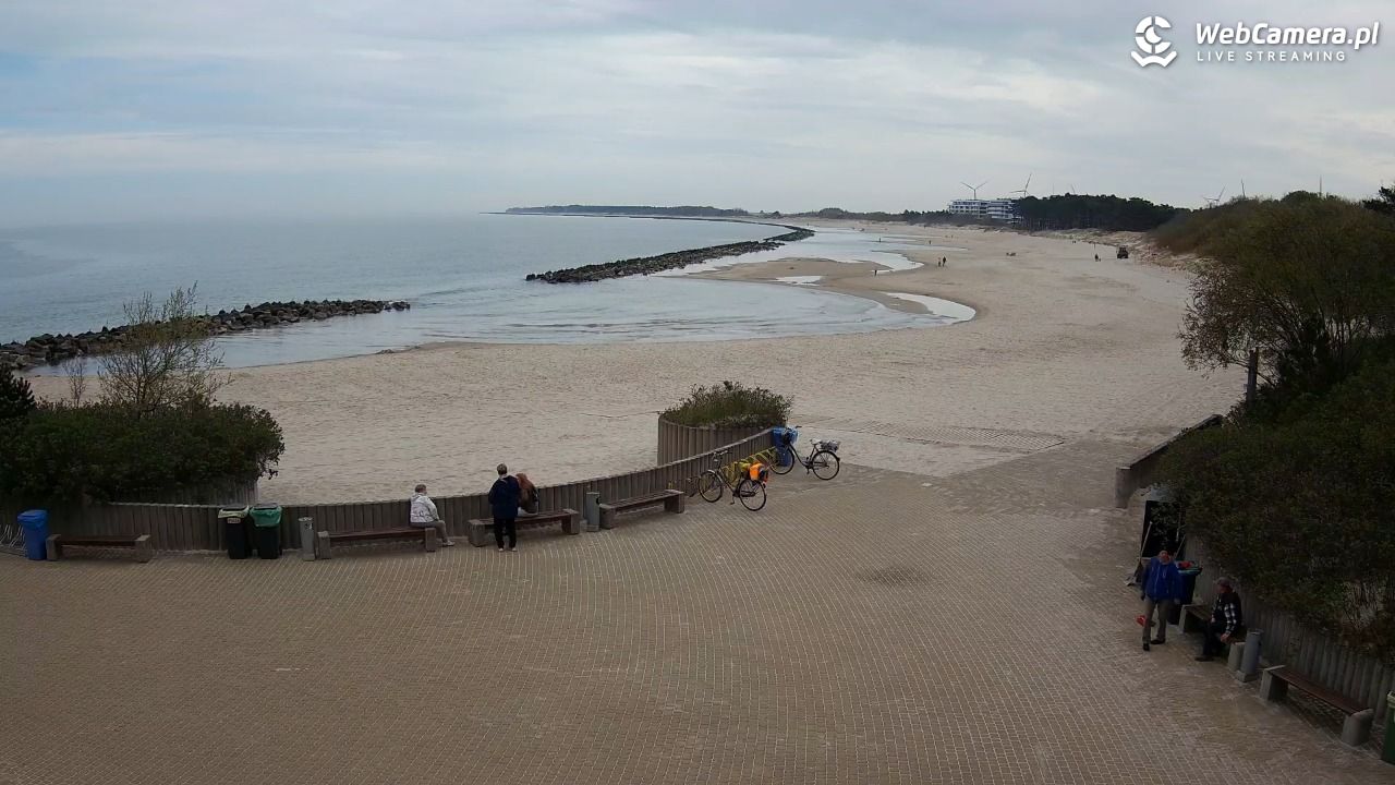 DARŁOWO - widok na plażę wschodnią - 05 maj 2026, 09:48