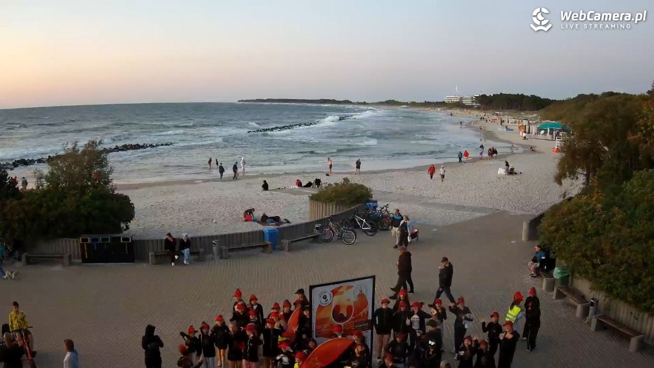 DARŁOWO - widok na plażę wschodnią - 11 sierpień 2026, 20:43