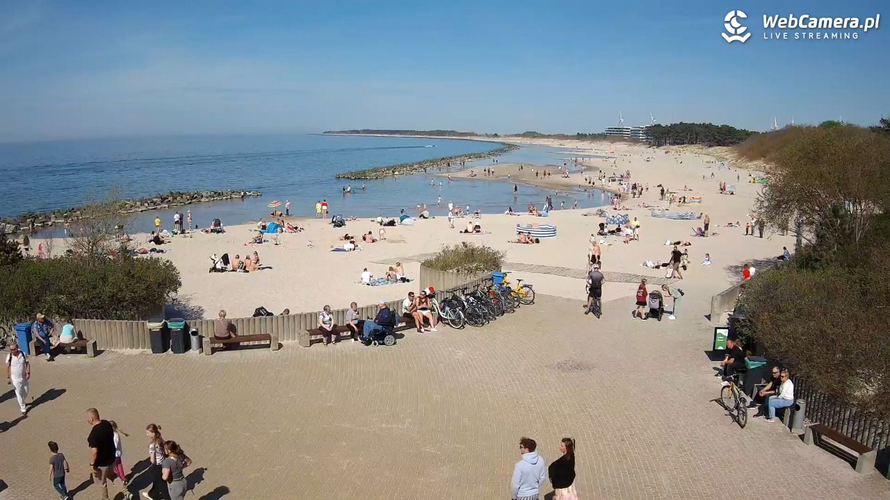 DARŁOWO - widok na plażę wschodnią - 03 maj 2026, 15:14