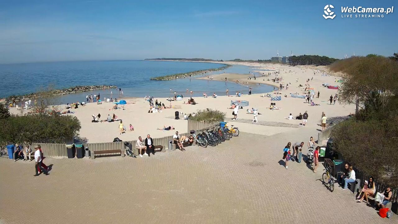 DARŁOWO - widok na plażę wschodnią - 03 maj 2026, 14:47
