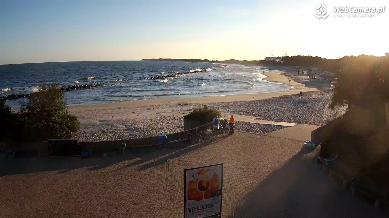 DARŁOWO - widok na plażę wschodnią - 12 sierpień 2026, 06:27
