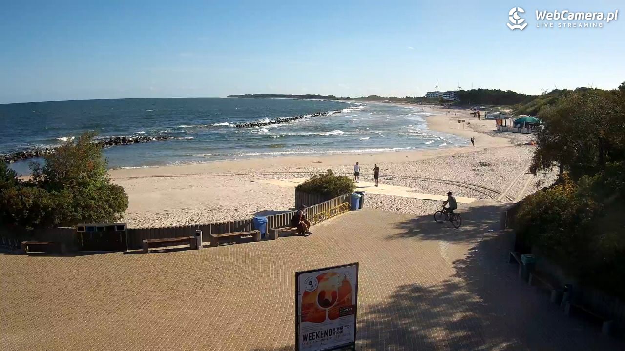 DARŁOWO - widok na plażę wschodnią - 12 sierpień 2026, 08:37
