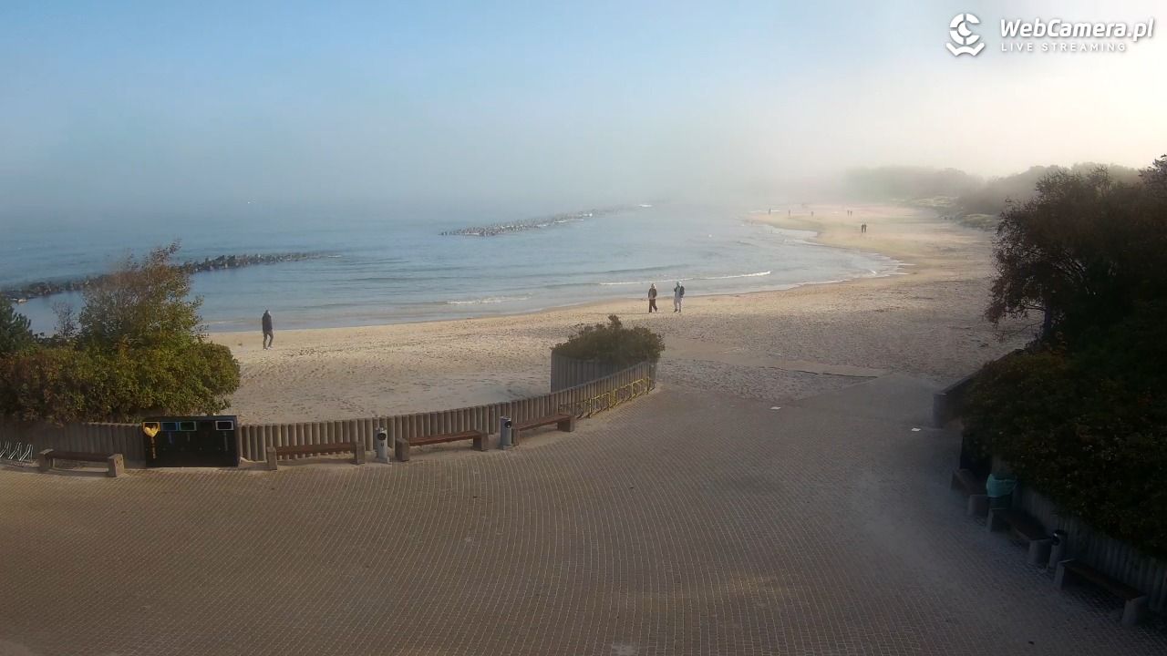 DARŁOWO - widok na plażę wschodnią - 27 wresień 2026, 09:30
