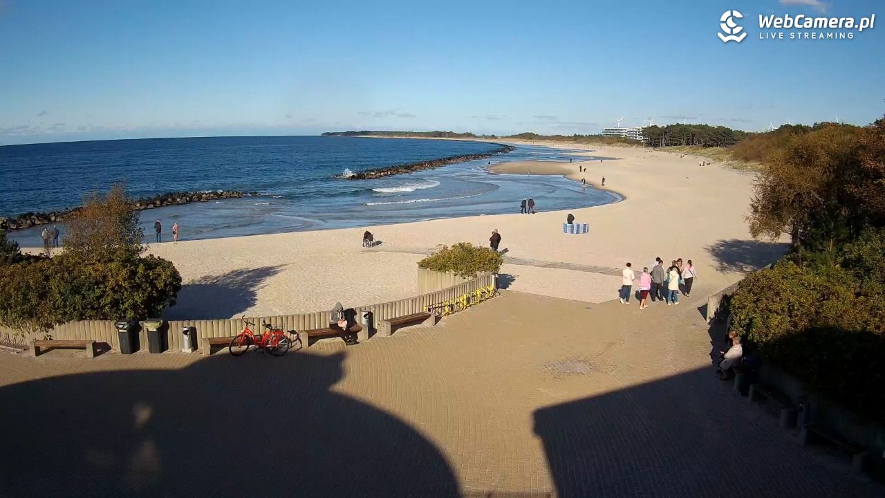 DARŁOWO - widok na plażę wschodnią - 29 wresień 2025, 16:05