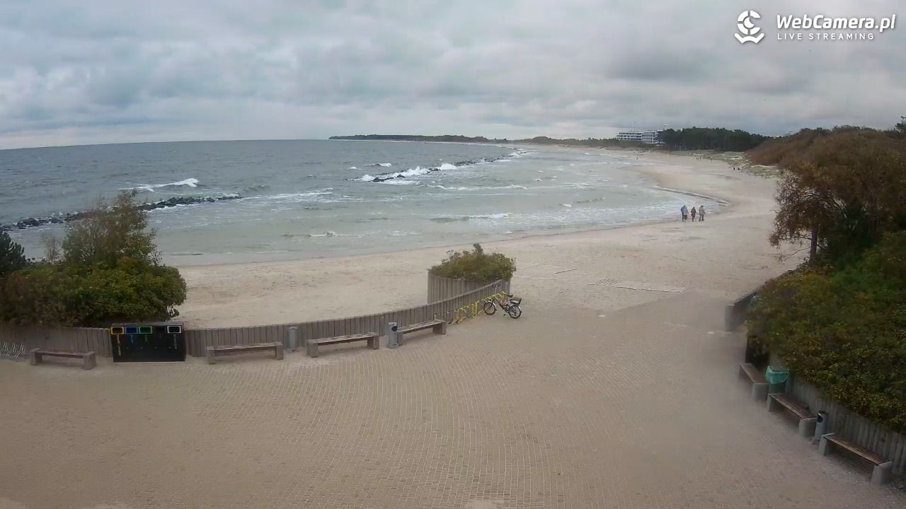 DARŁOWO - widok na plażę wschodnią - 25 wresień 2026, 07:36