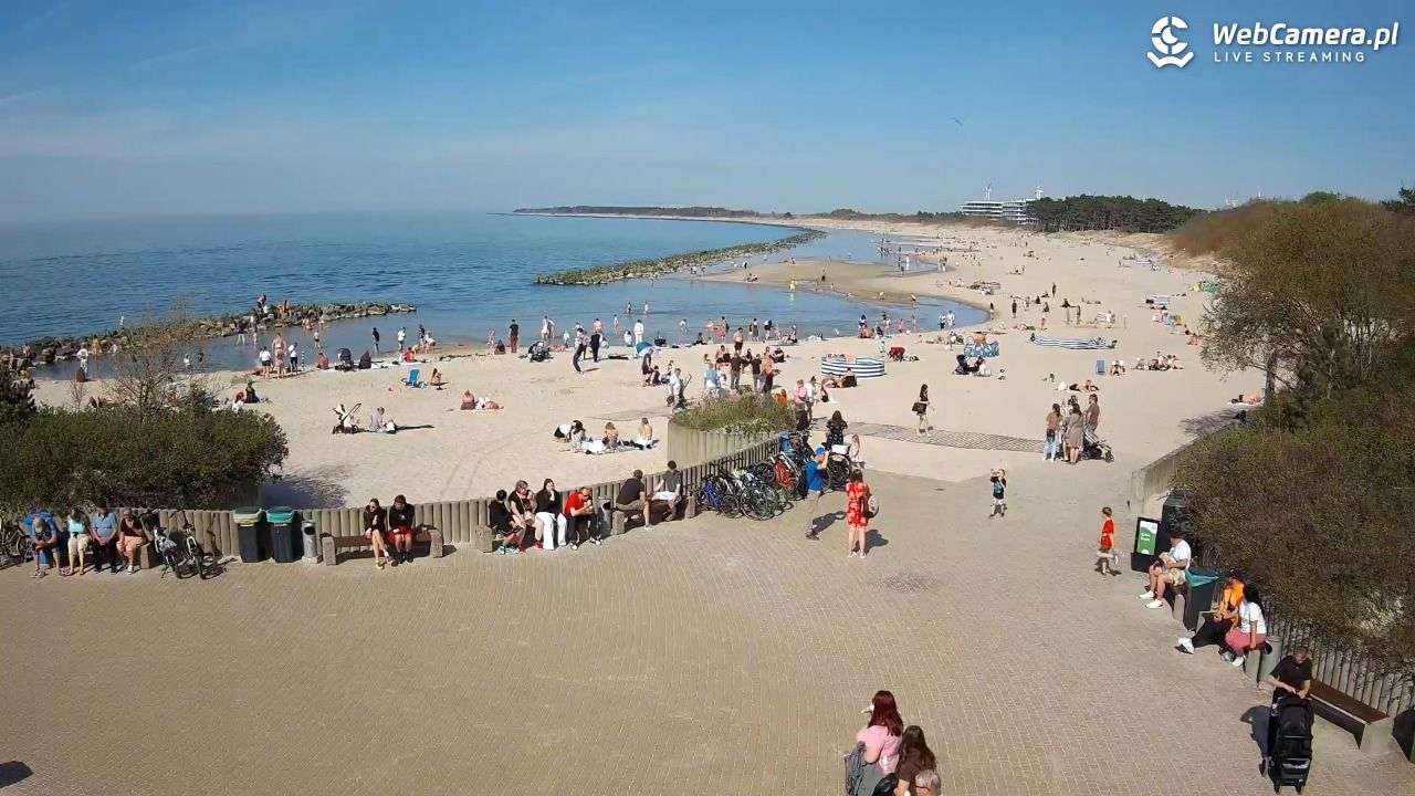 DARŁOWO - widok na plażę wschodnią - 03 maj 2026, 15:53