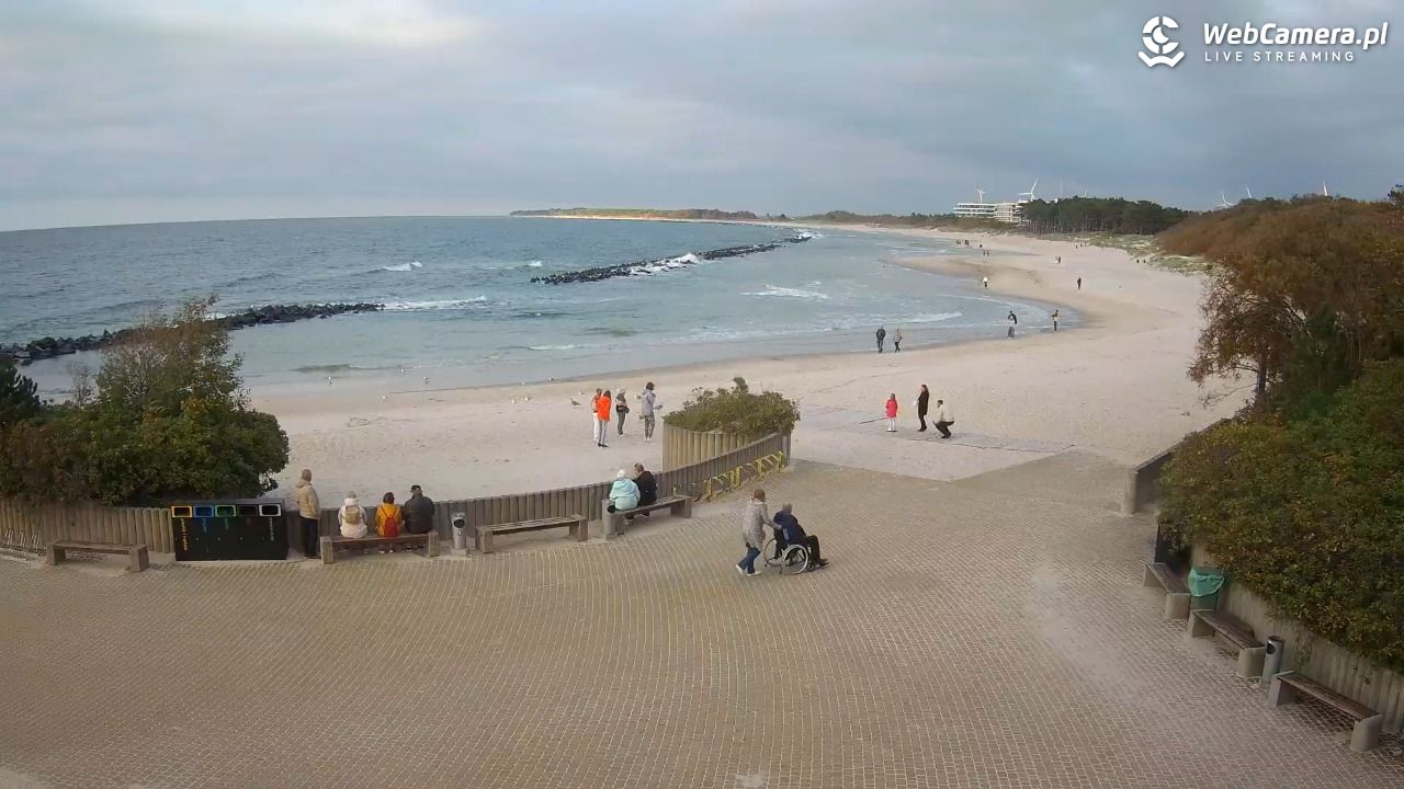 DARŁOWO - widok na plażę wschodnią - 26 wresień 2026, 17:29