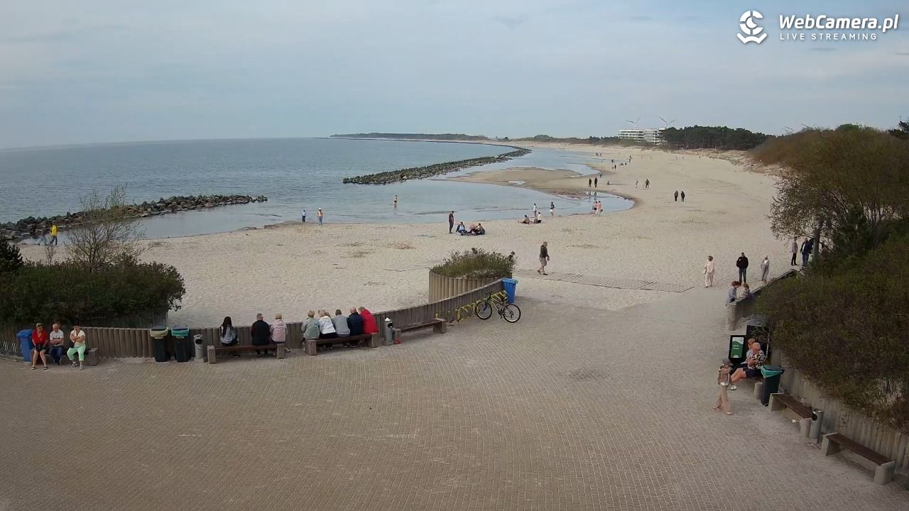 DARŁOWO - widok na plażę wschodnią - 03 maj 2026, 18:44