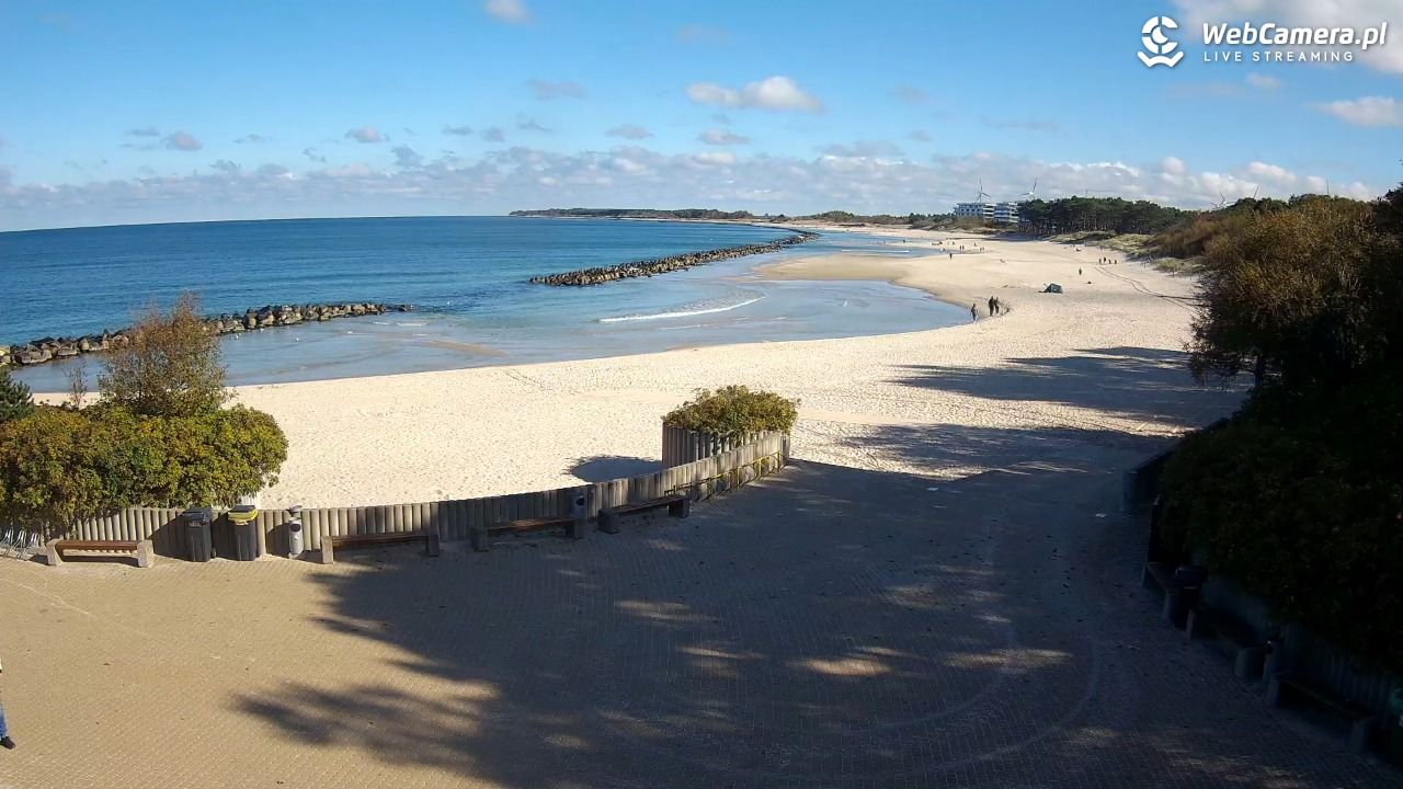 DARŁOWO - widok na plażę wschodnią - 29 wresień 2025, 11:16
