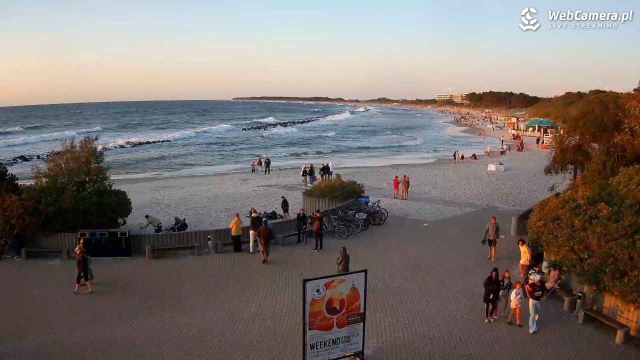 DARŁOWO - widok na plażę wschodnią - 11 sierpień 2026, 20:19